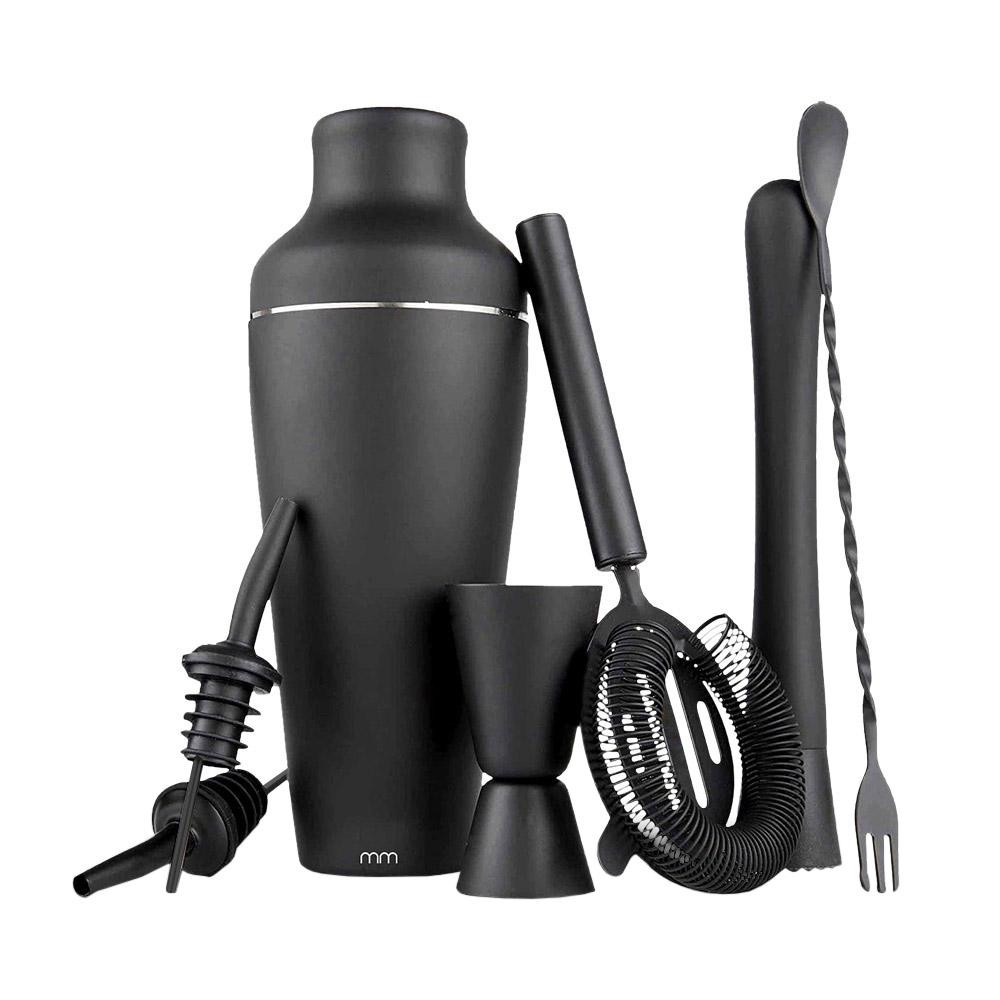 Cocktail Shaker Set - Noir Mat