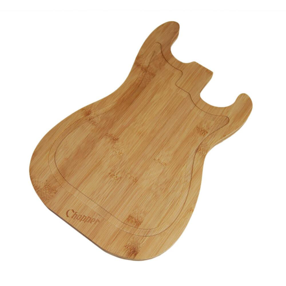 Bamboo Cutting Board - Guitar