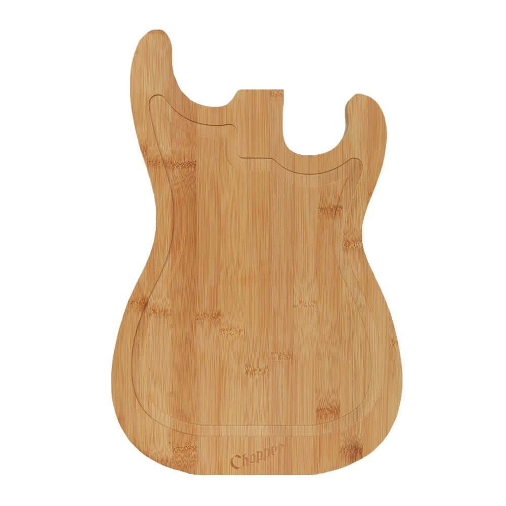 Bamboo Cutting Board - Guitar