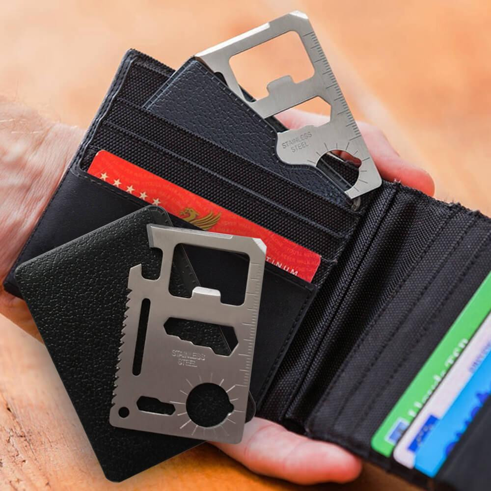 Credit Card Multitool - 11 Features