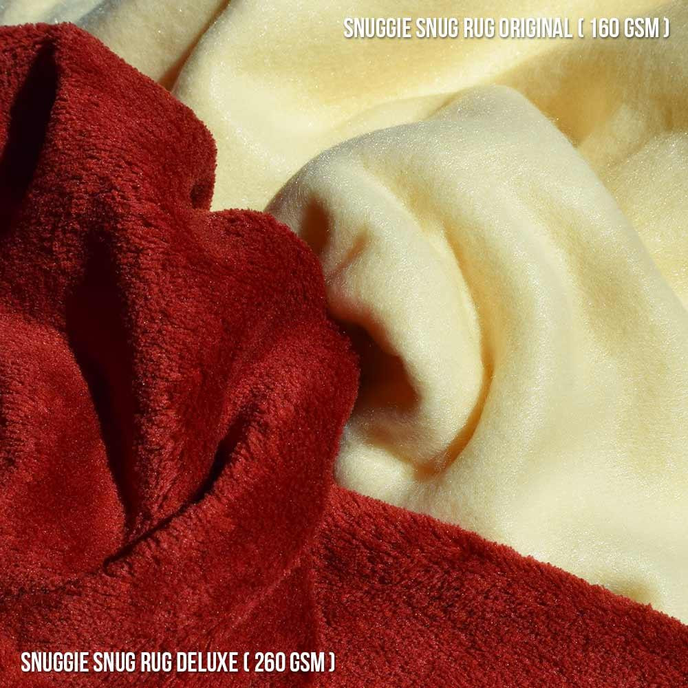 Coperta con maniche e tasca - Rossa
