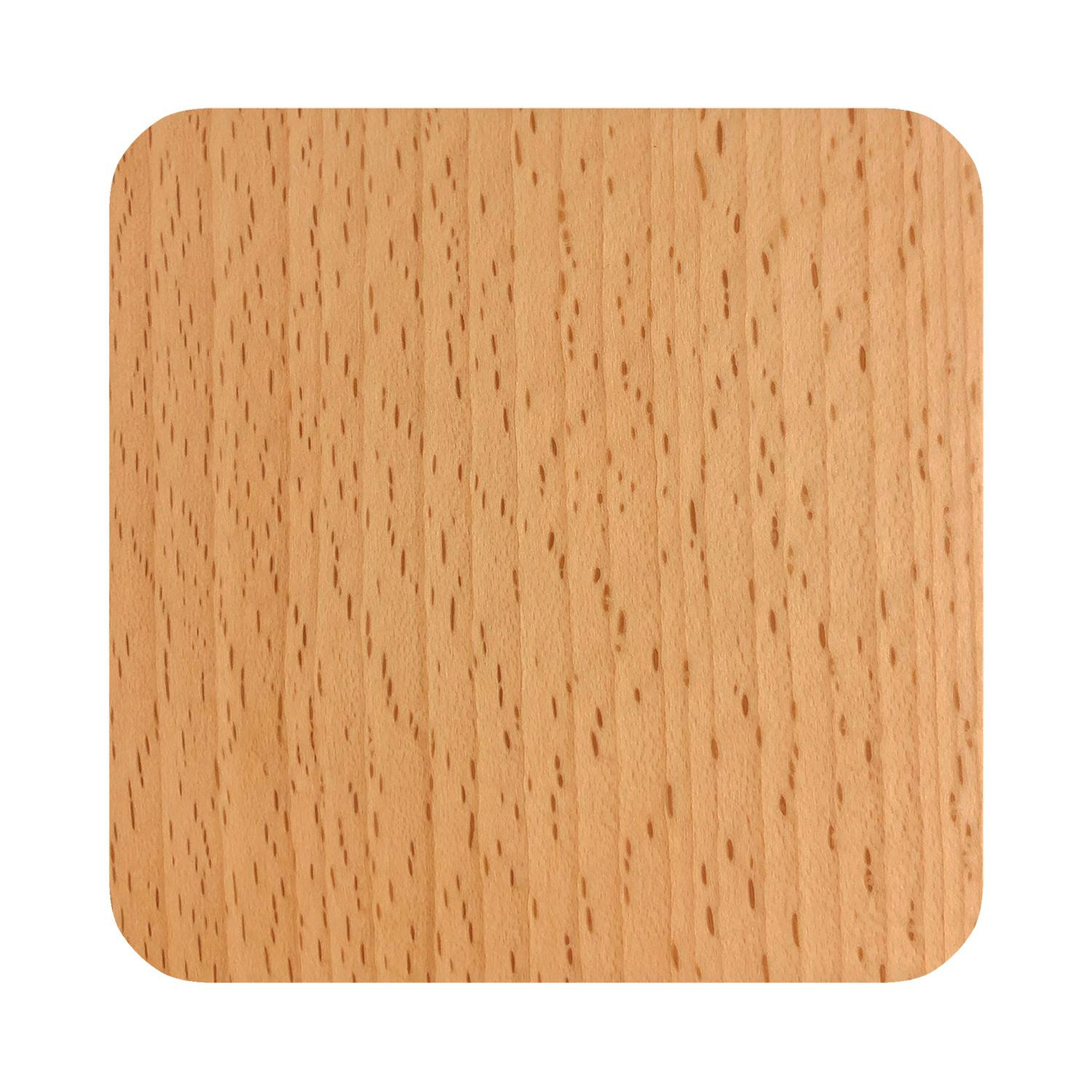 Coaster, Light Wood - Square - No. 1