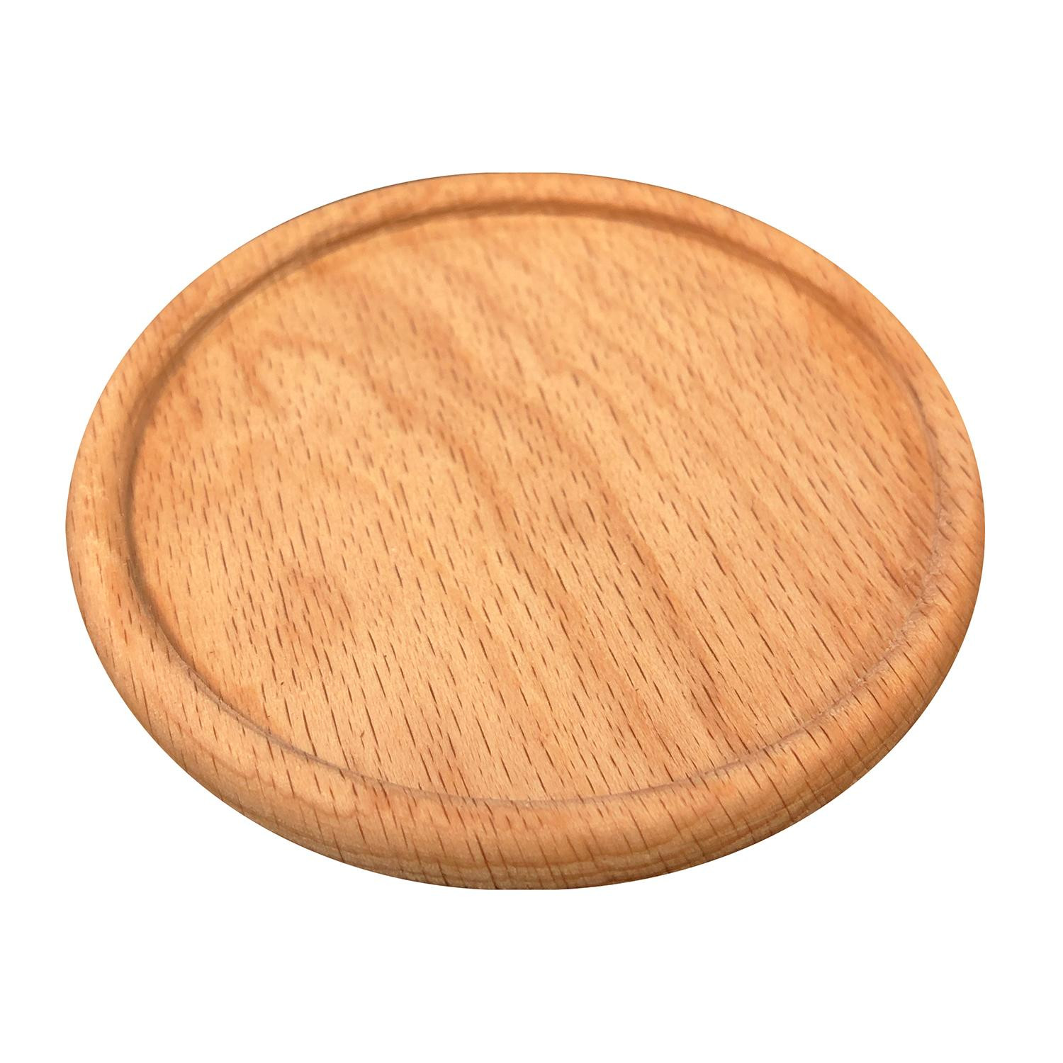 Coaster, Light Wood - Round - No. 2