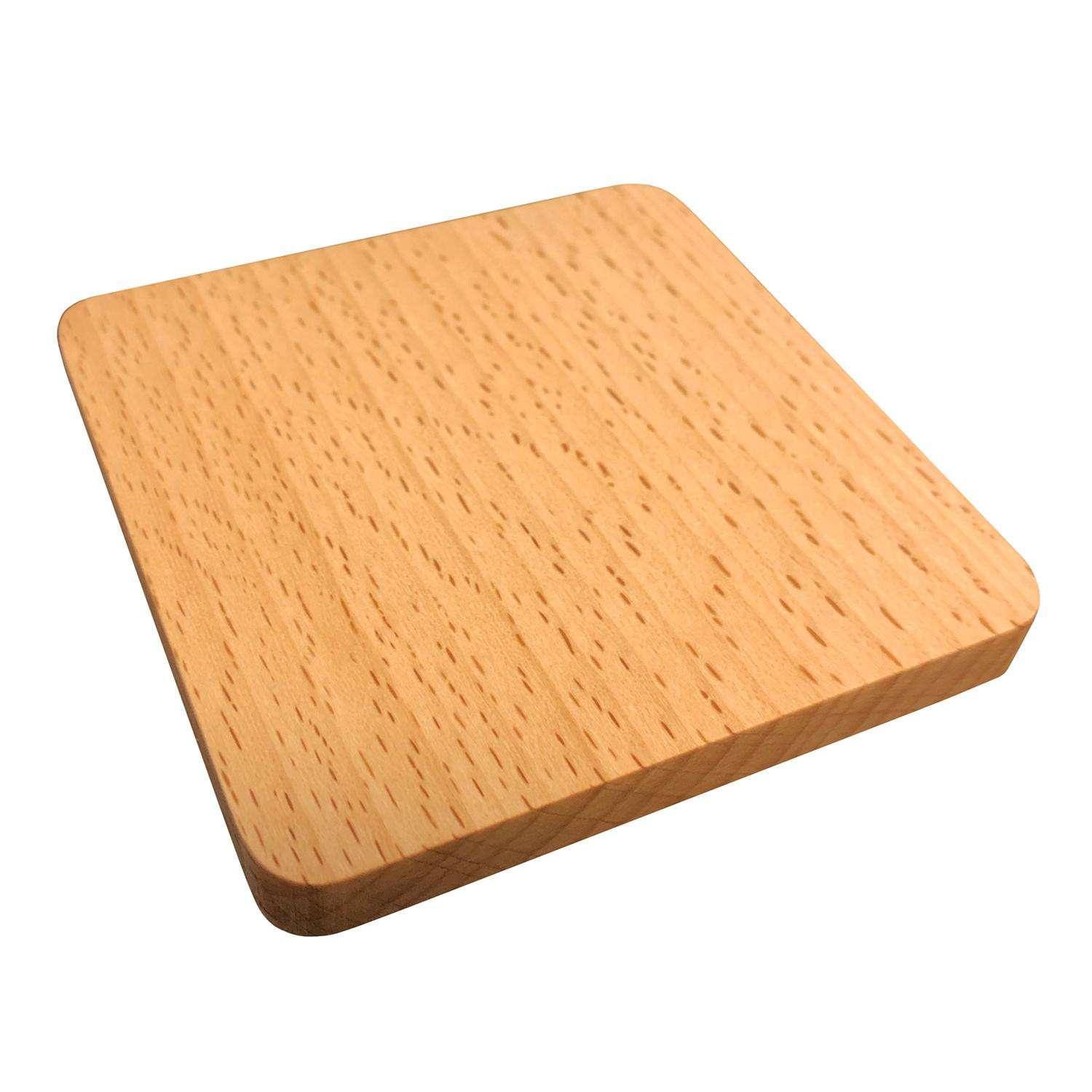 Coaster, Light Wood - Square - No. 1