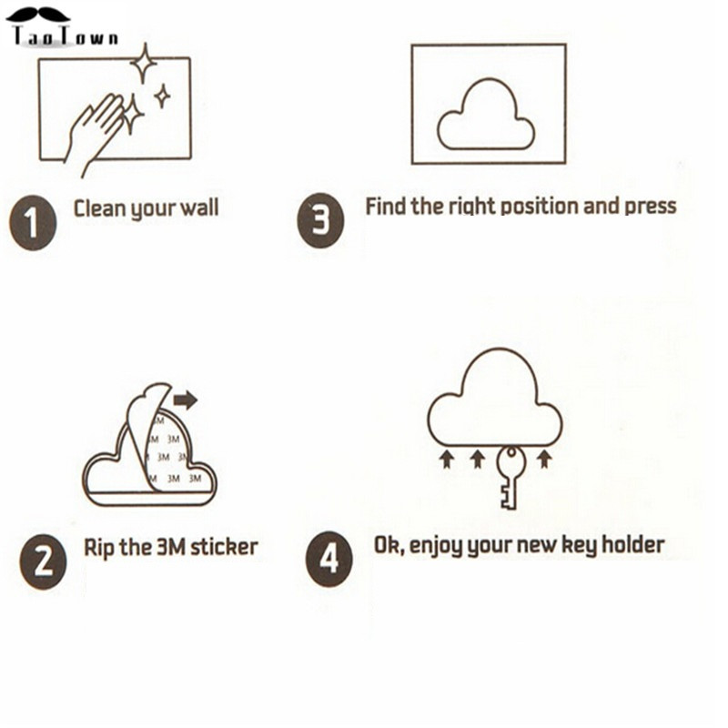 Smart Key Holder - Magnetic Cloud
