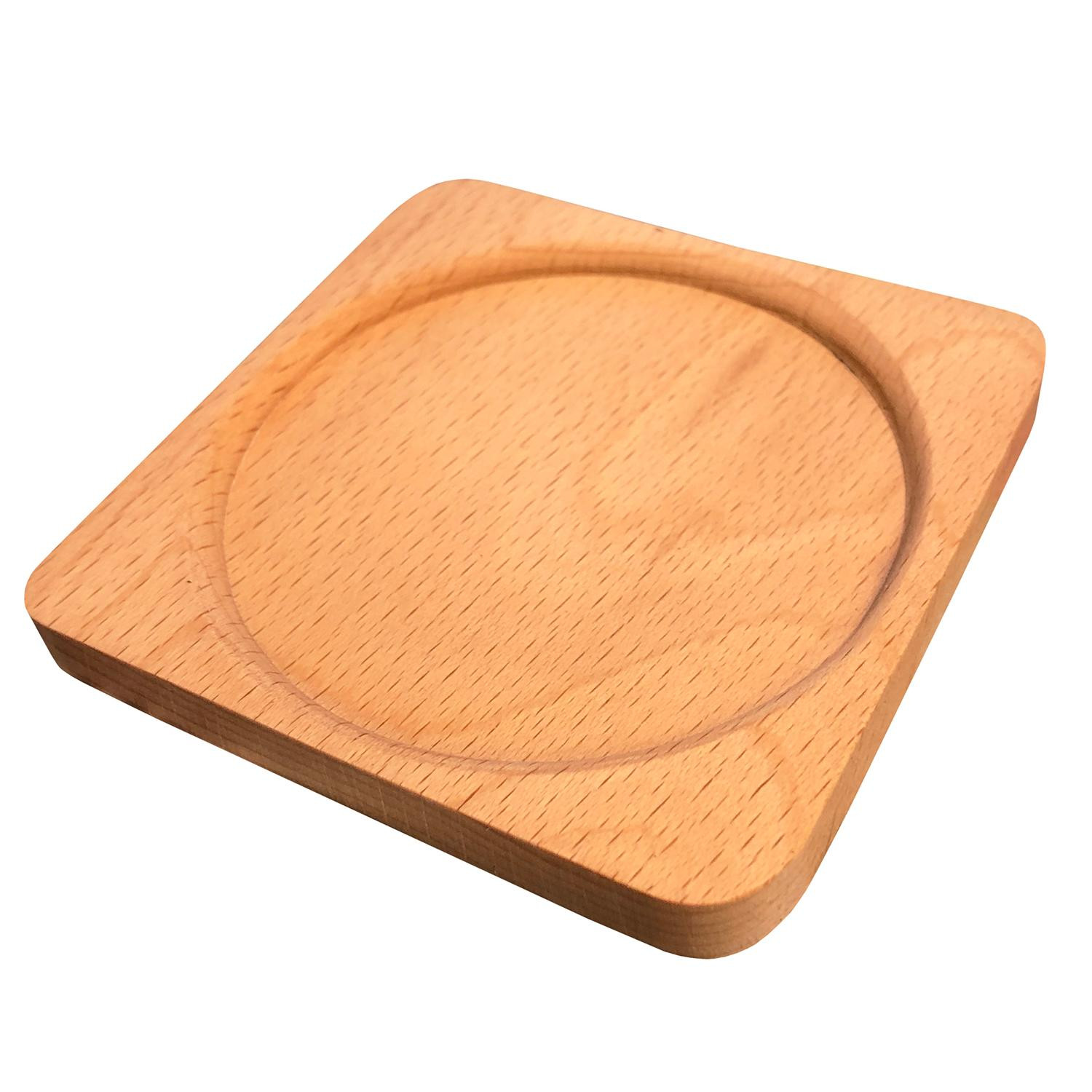 Coaster, Light Wood - Square - No. 3