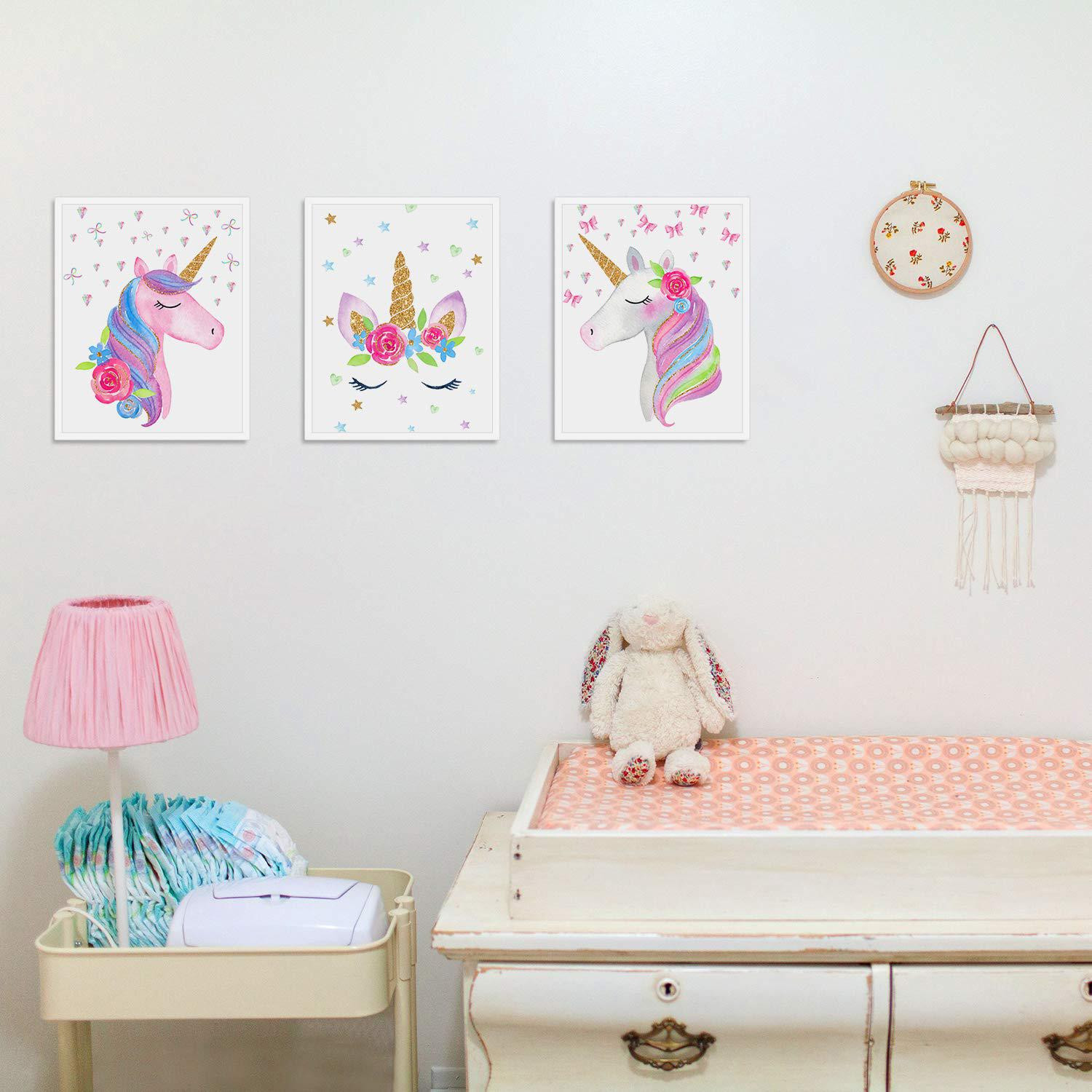 6x Canvas Posters - Unicorn