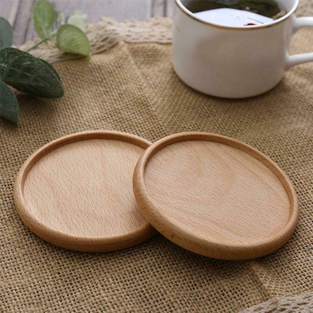 Coaster, Light Wood - Round - No. 2