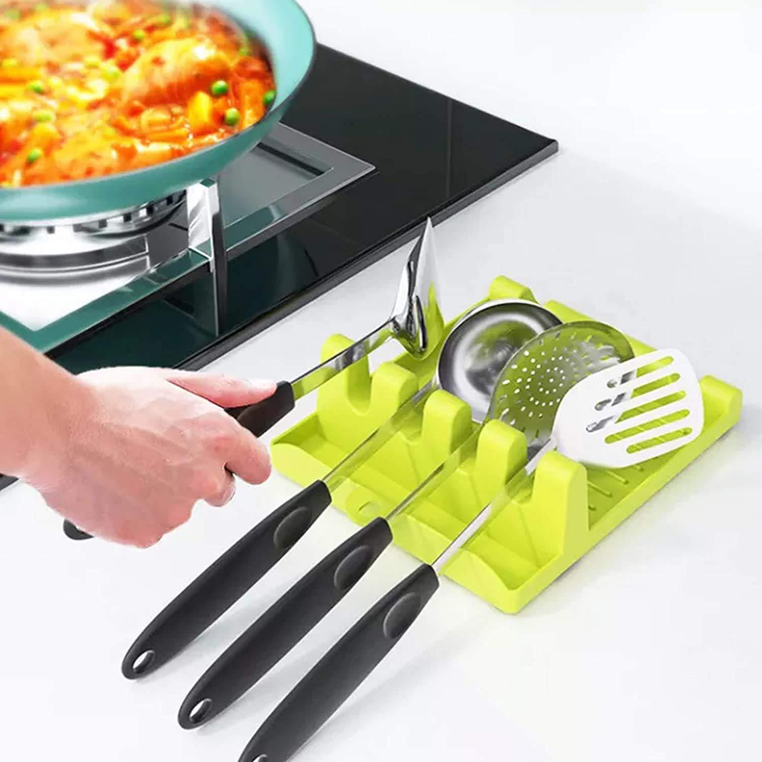 Set for Kitchen Utensils - Green