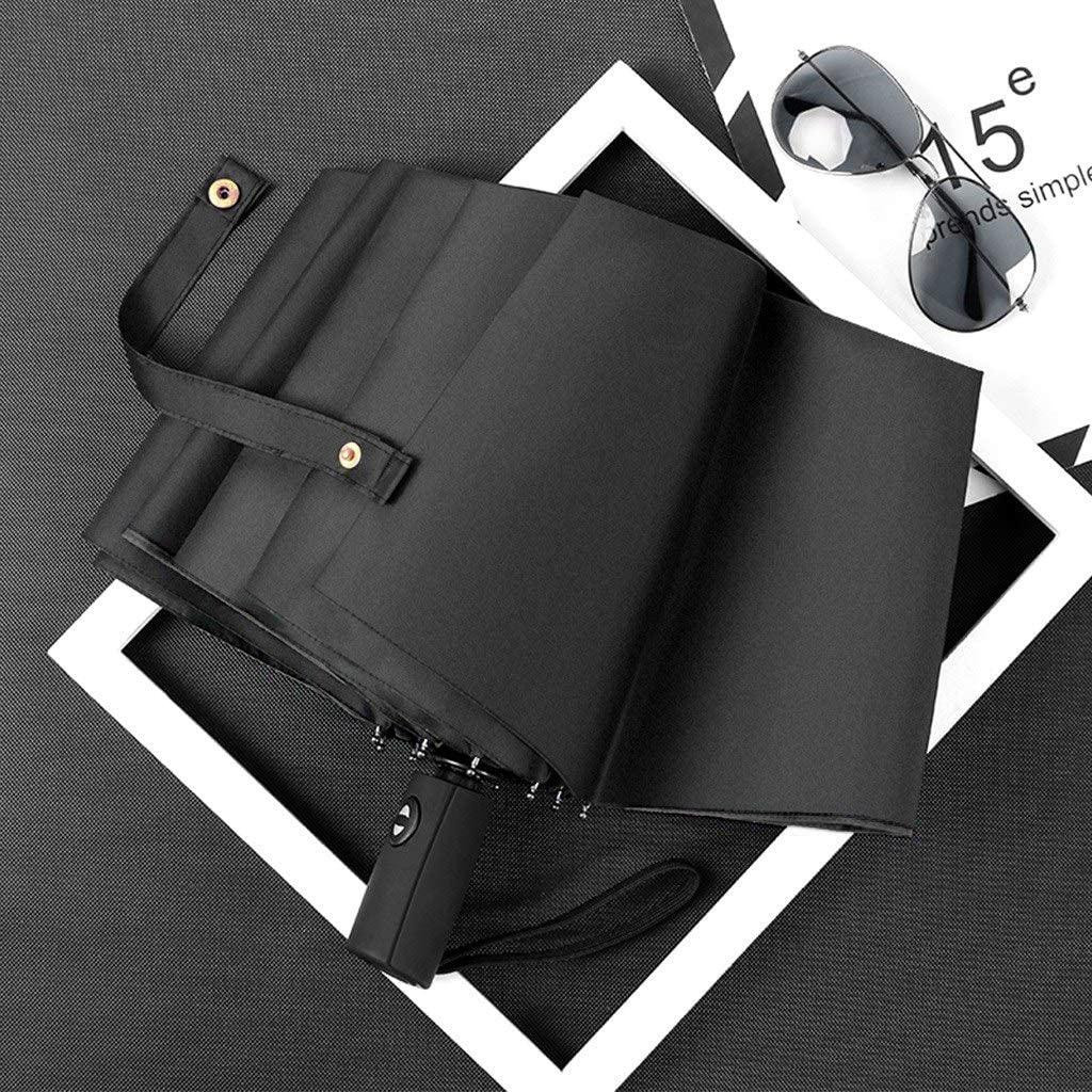 Ombrello, Compatto - 105 cm - Nero