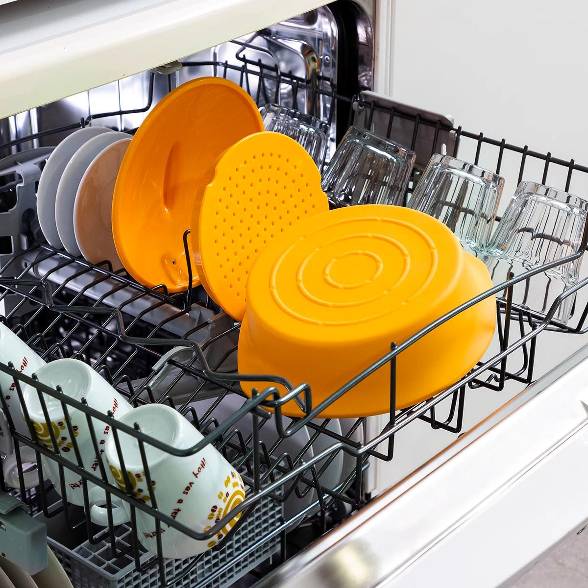 Steamer for Microwave - Orange