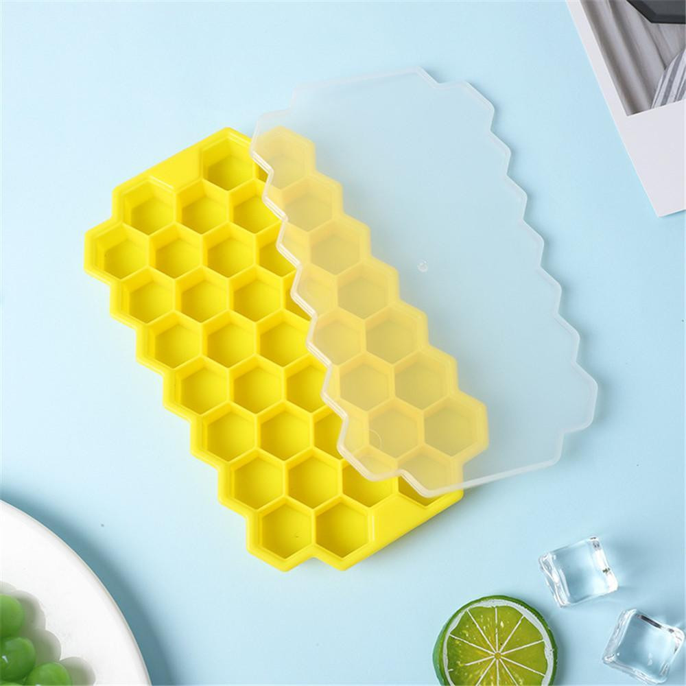 Ice Cube Mold in Silicone - Yellow
