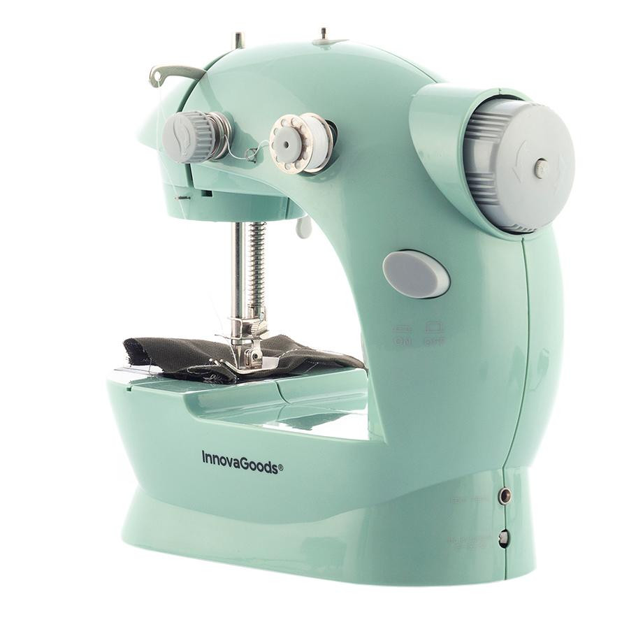 Mini-Sewing Machine, LED Lighting - Green