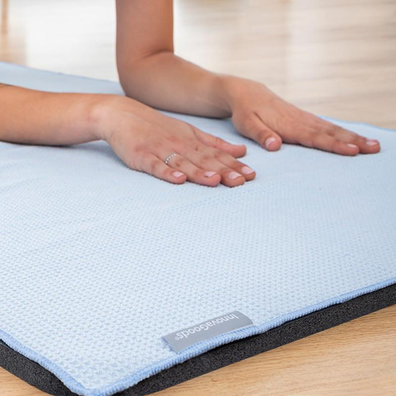 Exercise Towel - Non-Slip - Light Blue