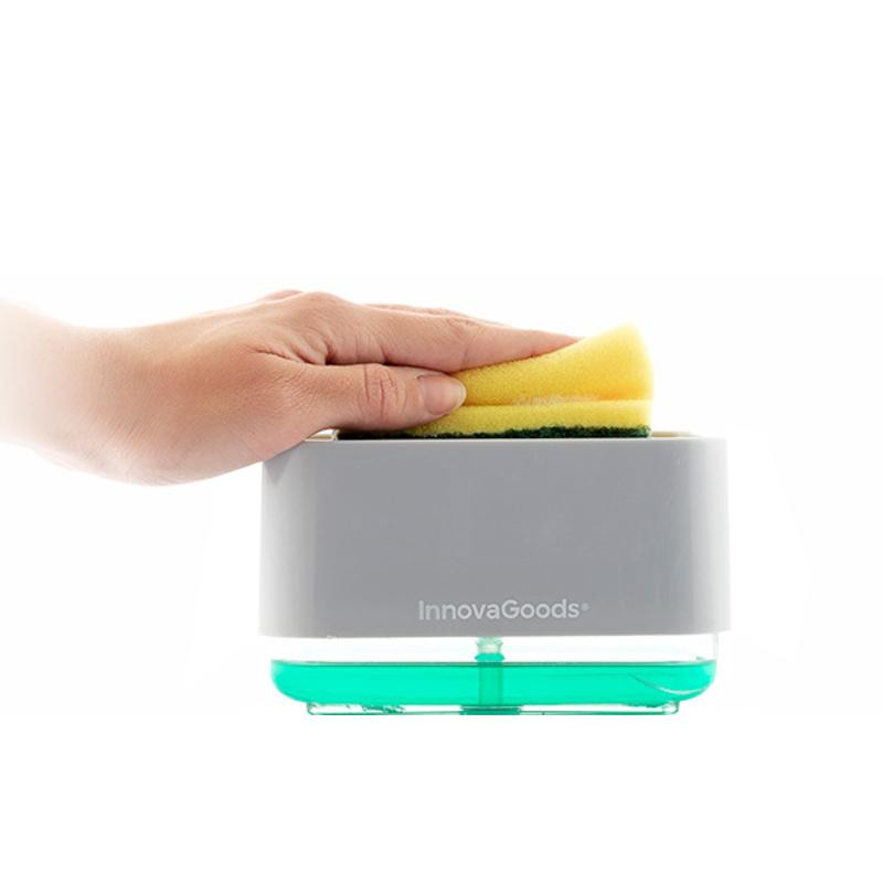 Wasmiddeldispenser voor Keukenspons