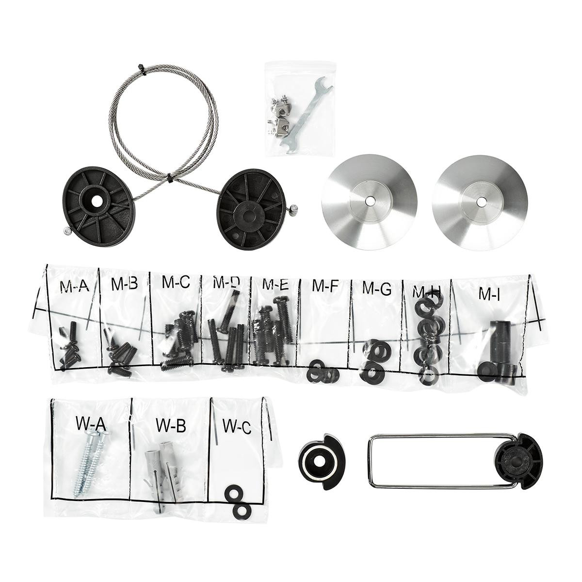 Wall Mount for TV, Wire - 37-70"