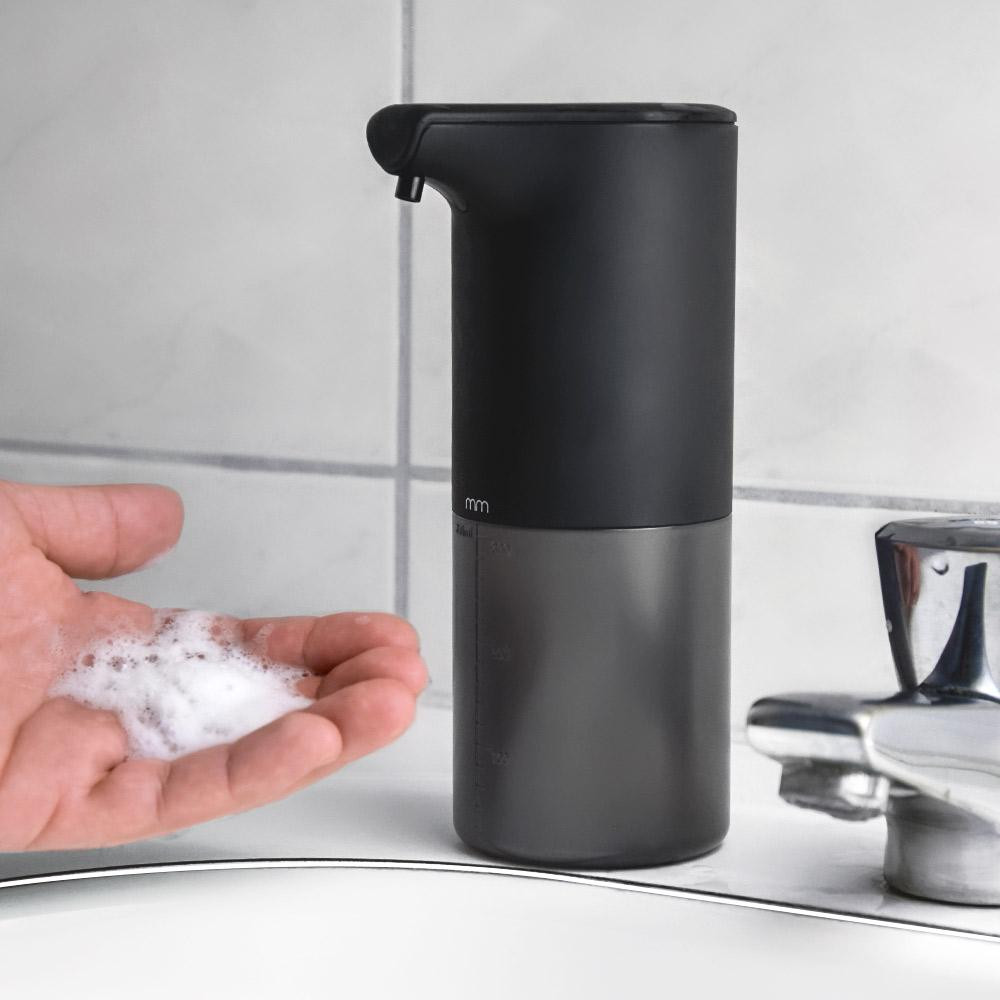 Foaming Soap Dispenser, Rechargeable - Black