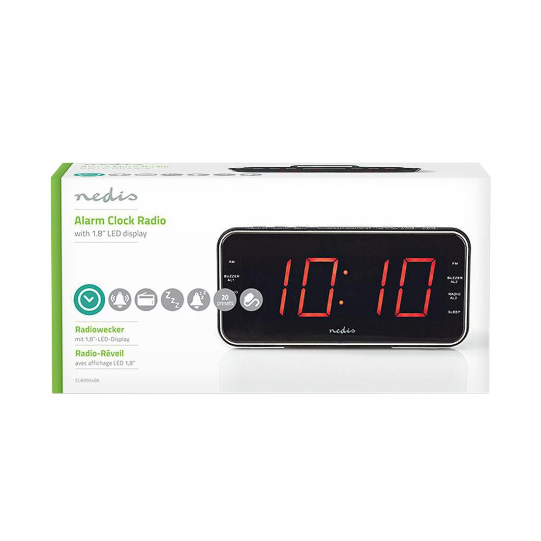 Digitaler Radiowecker mit USB-Anschluss