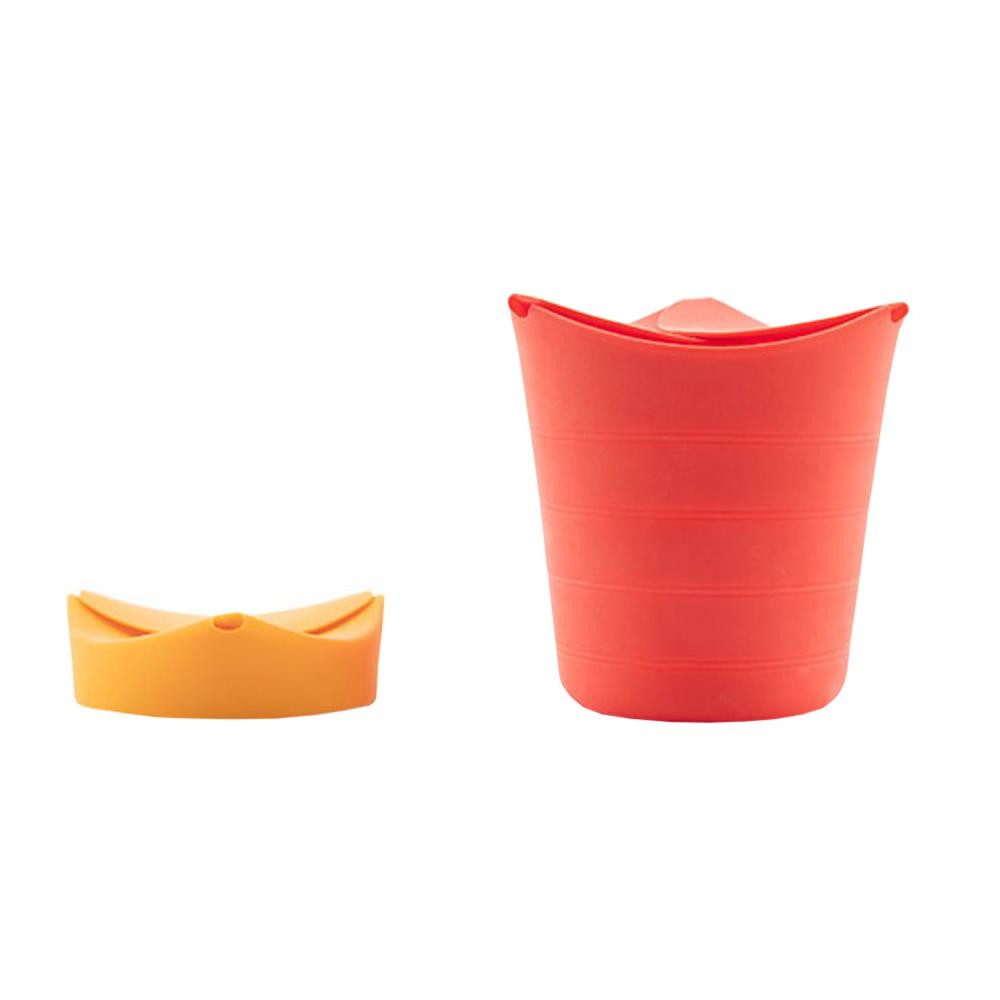2x bols à pop-corn pliables pour micro-ondes