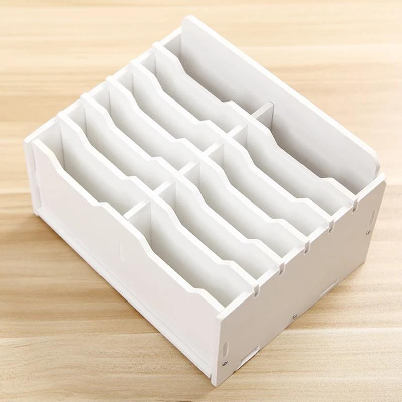 Suporte Móvel com 12 Compartimentos - Branco