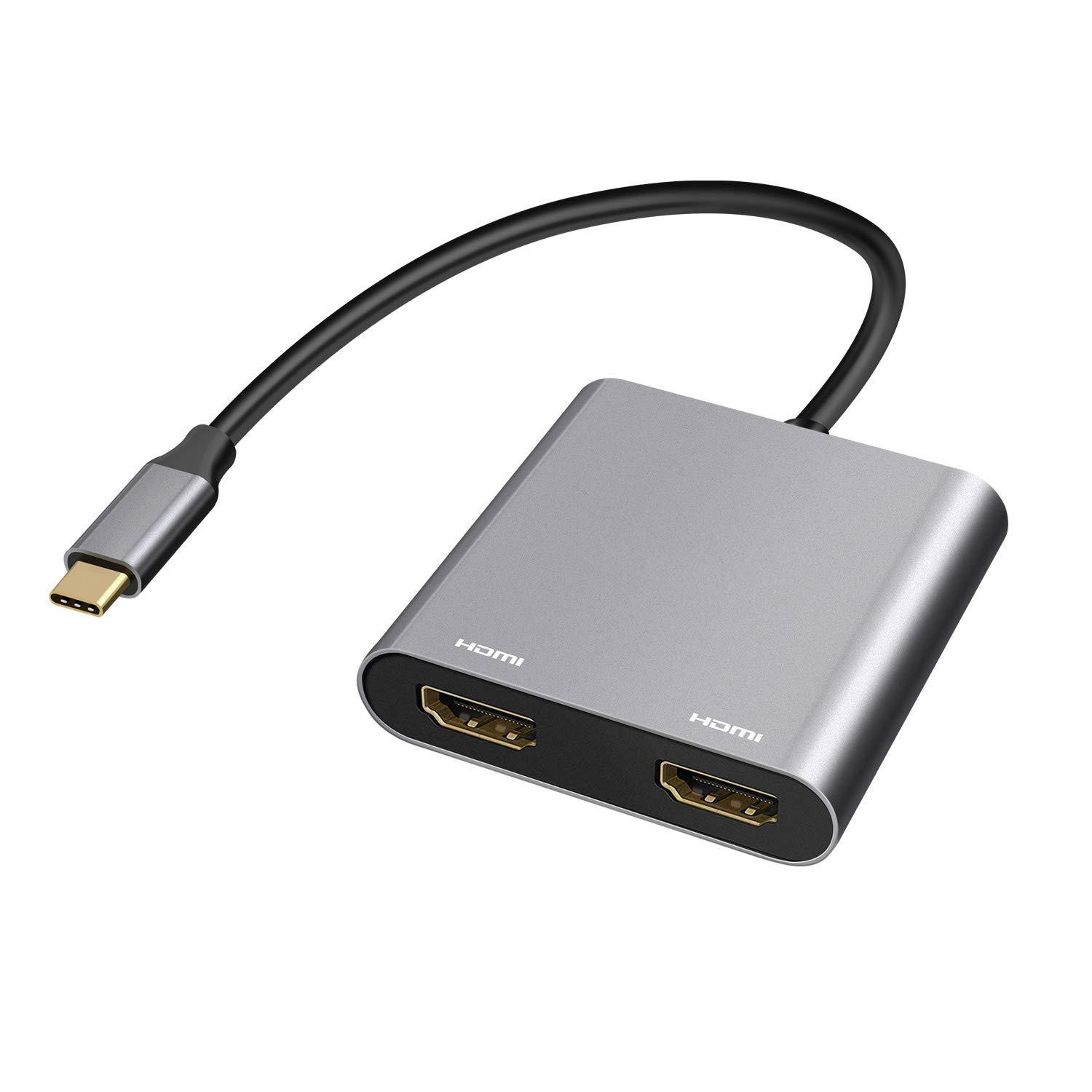 Adapter - USB-C naar 2x HDMI