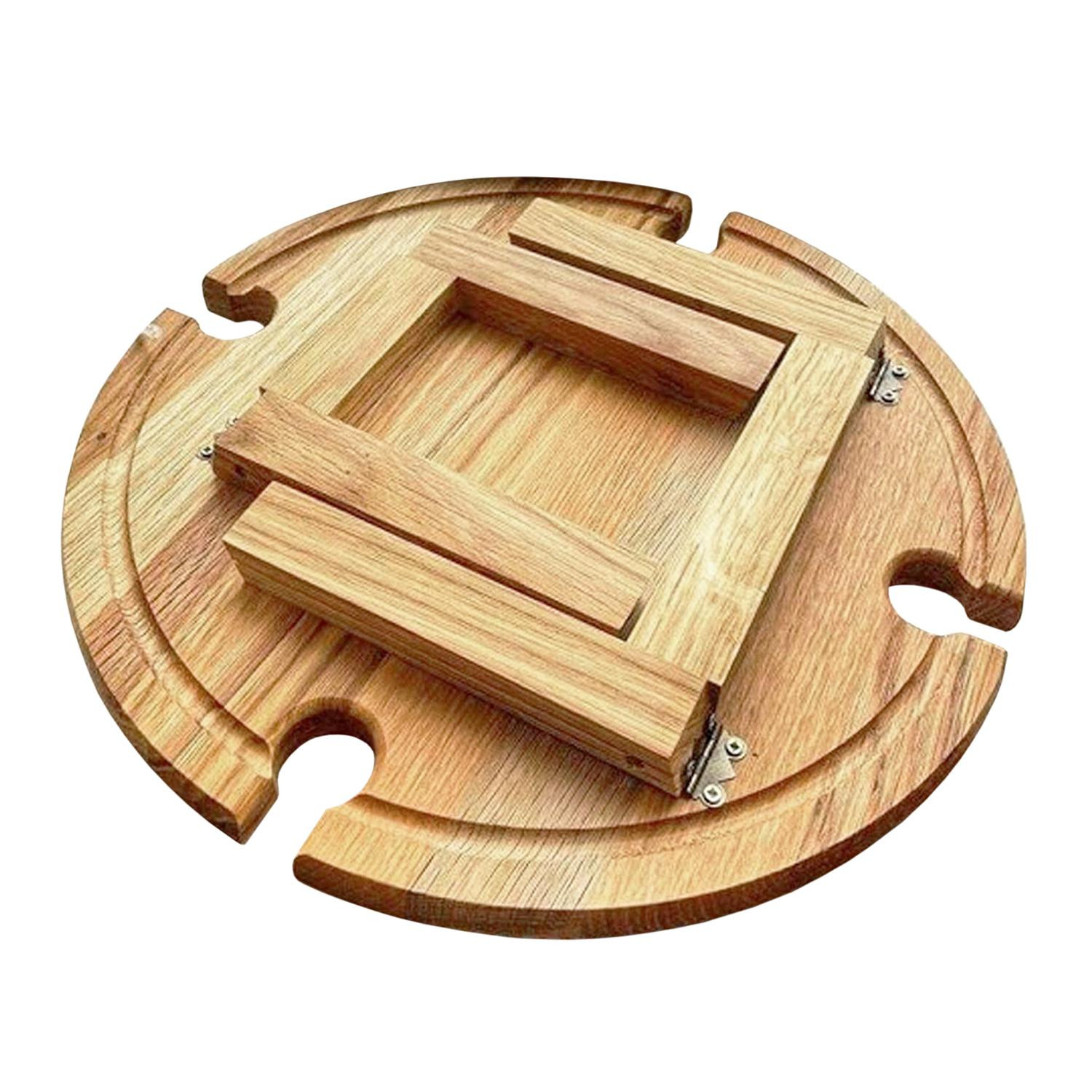 Folding Wine Table for Picnic - Wood