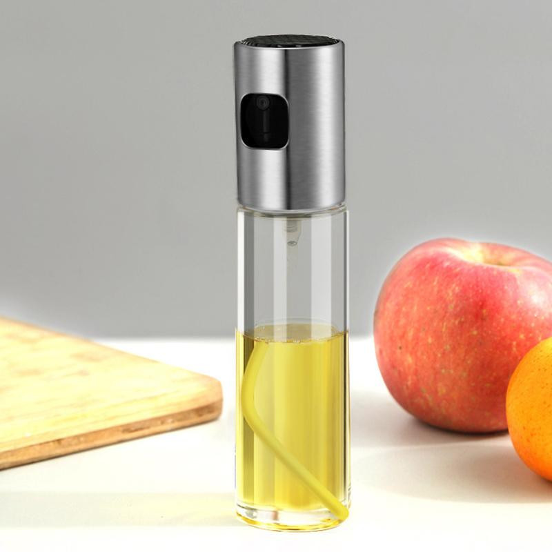 Flacone Spray per Olio e Aceto - Argento