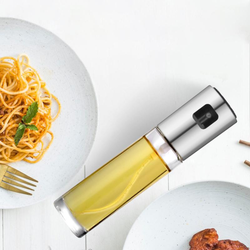 Flacone Spray per Olio e Aceto - Argento