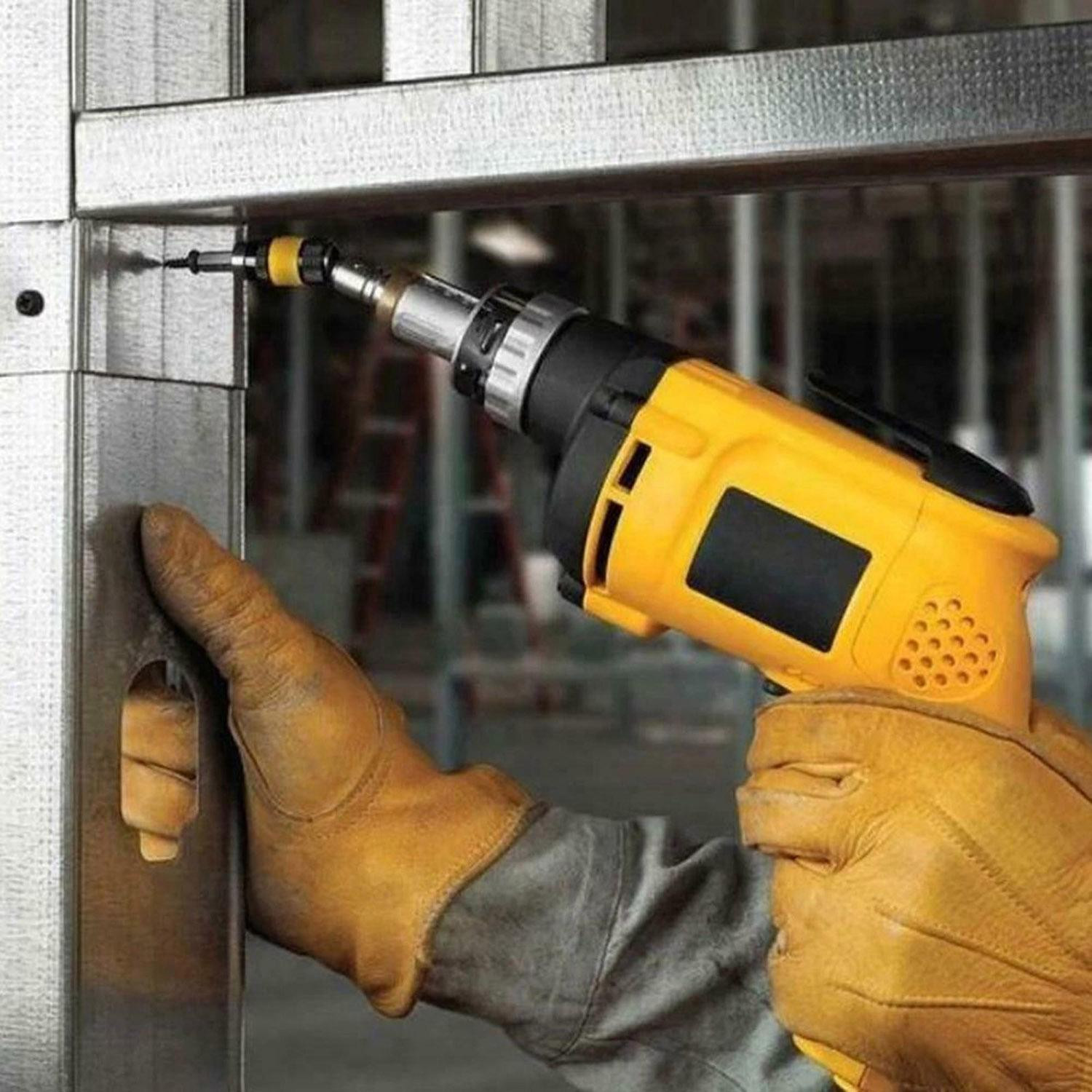 Porte-embout réglable pour tournevis