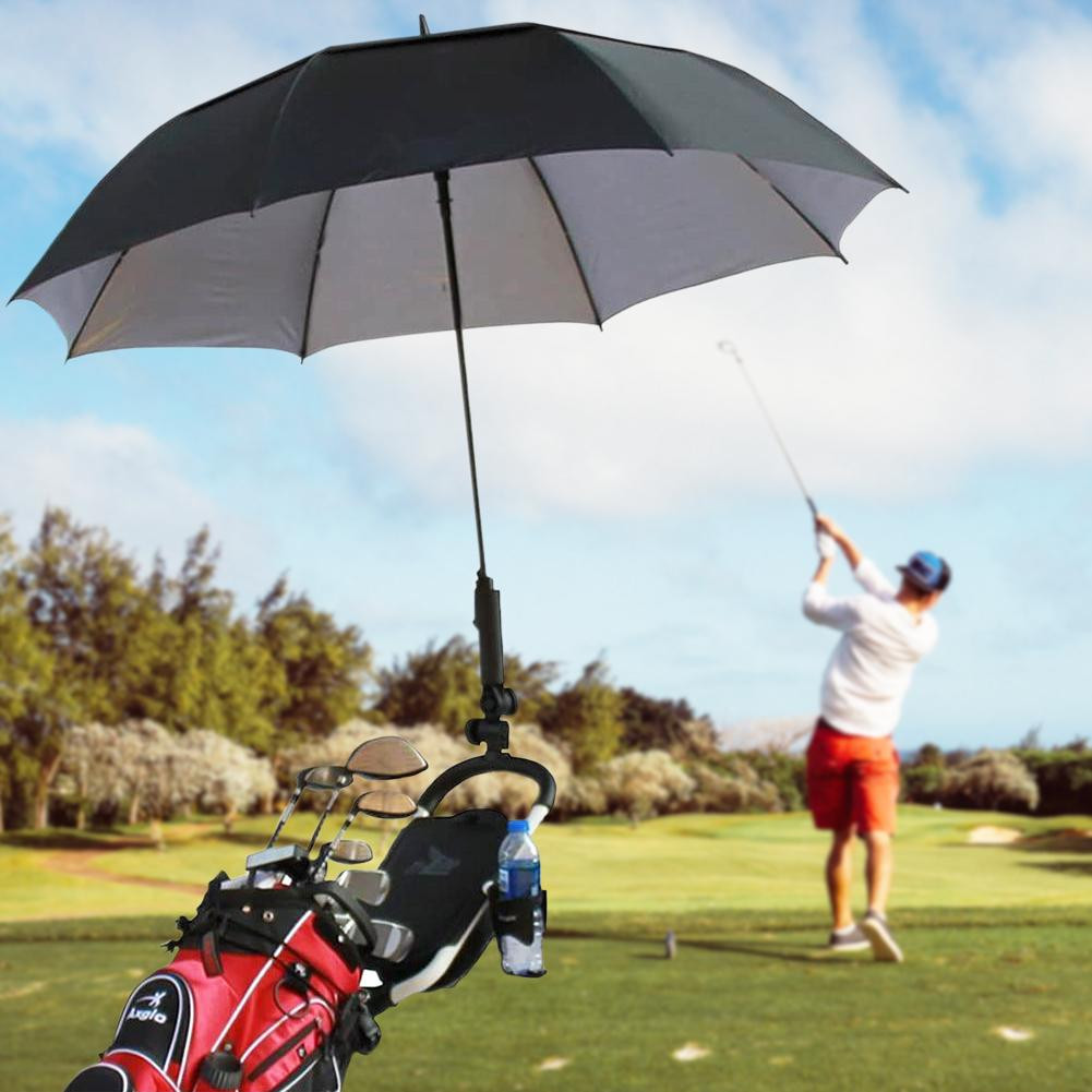 Parapluhouder voor golfkar