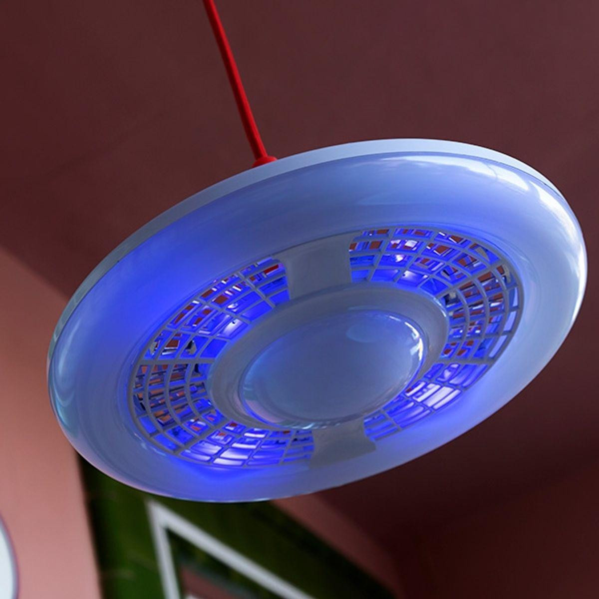 Poderosa Lâmpada Mosquiteira com Luz UV