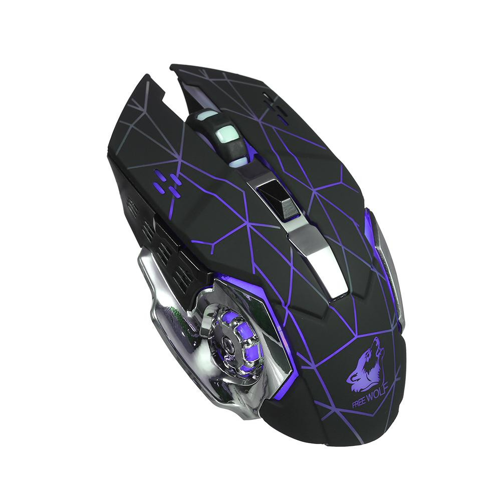 Mouse da gioco wireless, X8 - Retroilluminato
