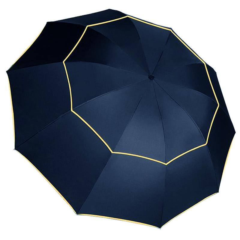 Windproof Umbrella, 130 cm - Blue