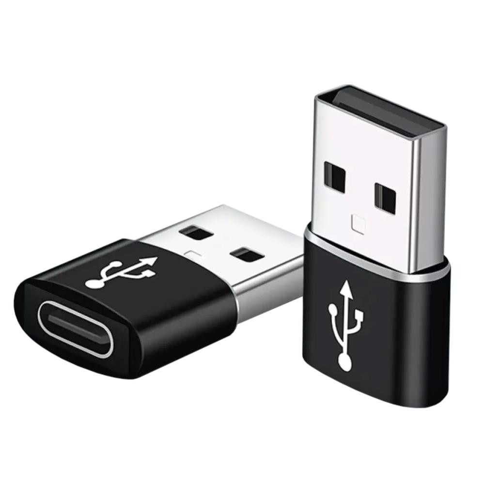 Drahtloser USB-C-zu-USB-A-Adapter - Schwarz