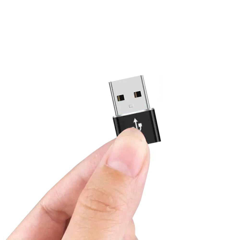 Drahtloser USB-C-zu-USB-A-Adapter - Schwarz