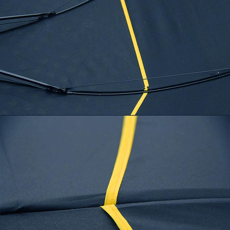 Windproof Umbrella, 130 cm - Blue