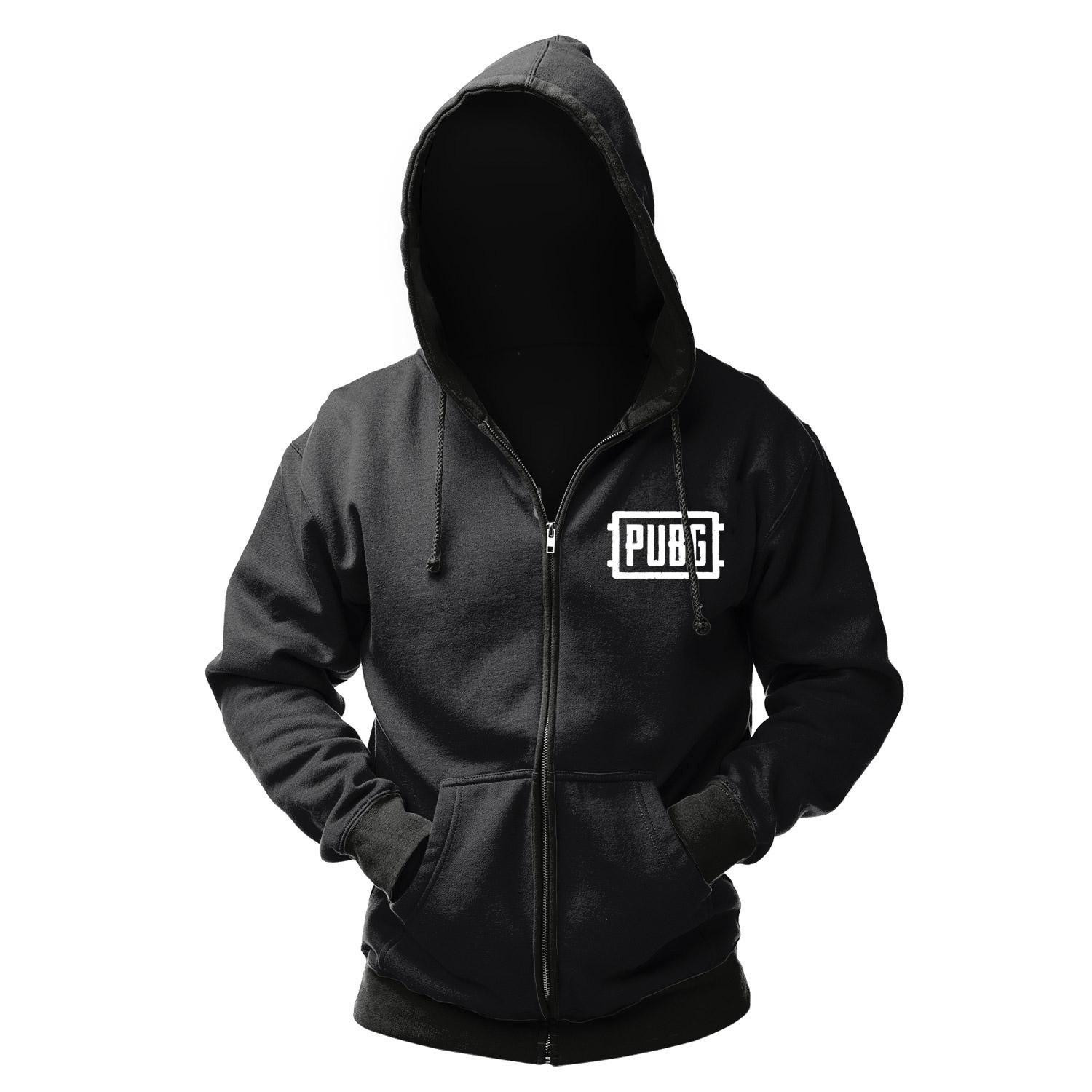 PUBG, Moletom com Capuz - Logo Preto