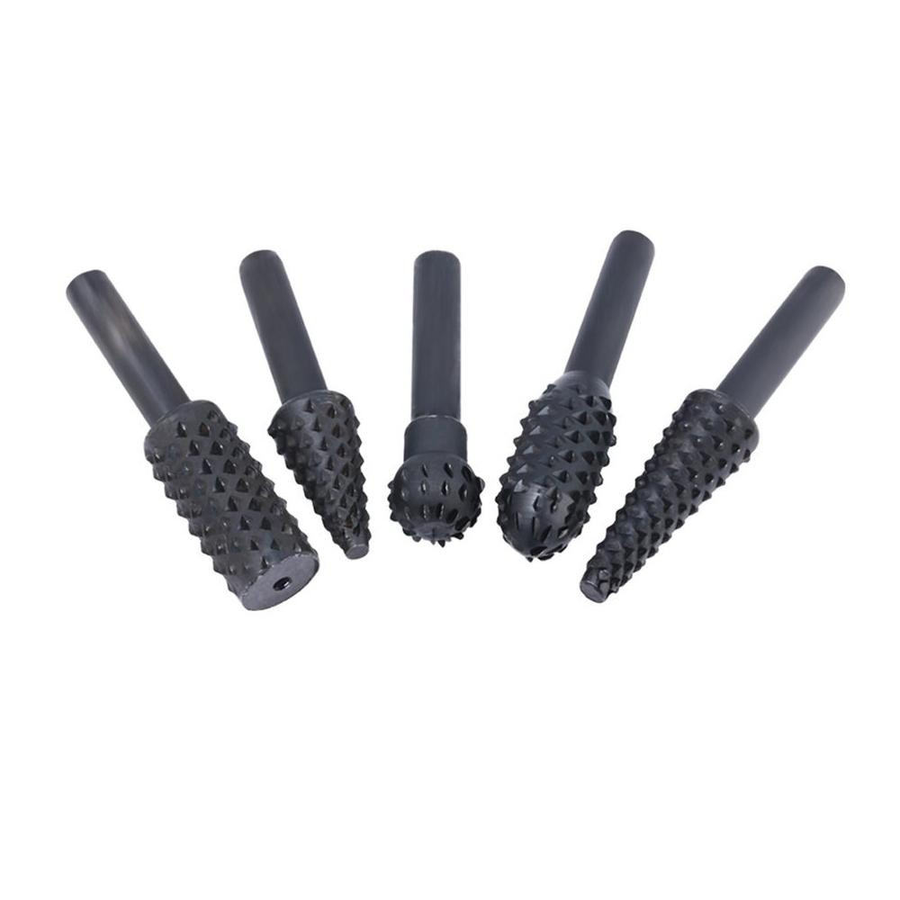 5x Rasps for Drills - Black