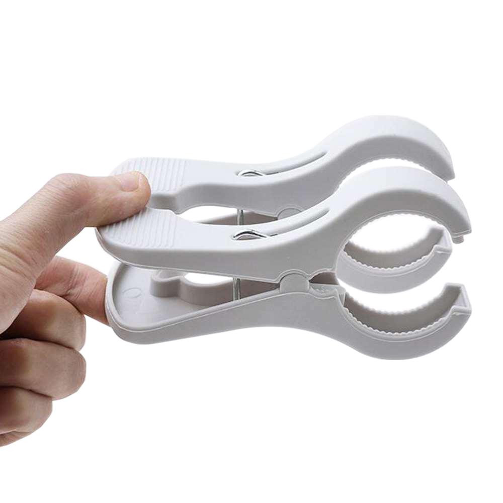 Clamp for Beach Towel - White