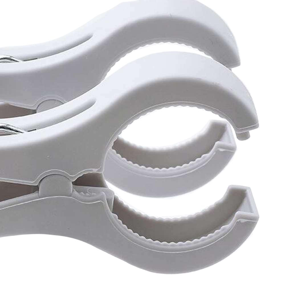 Clamp for Beach Towel - White