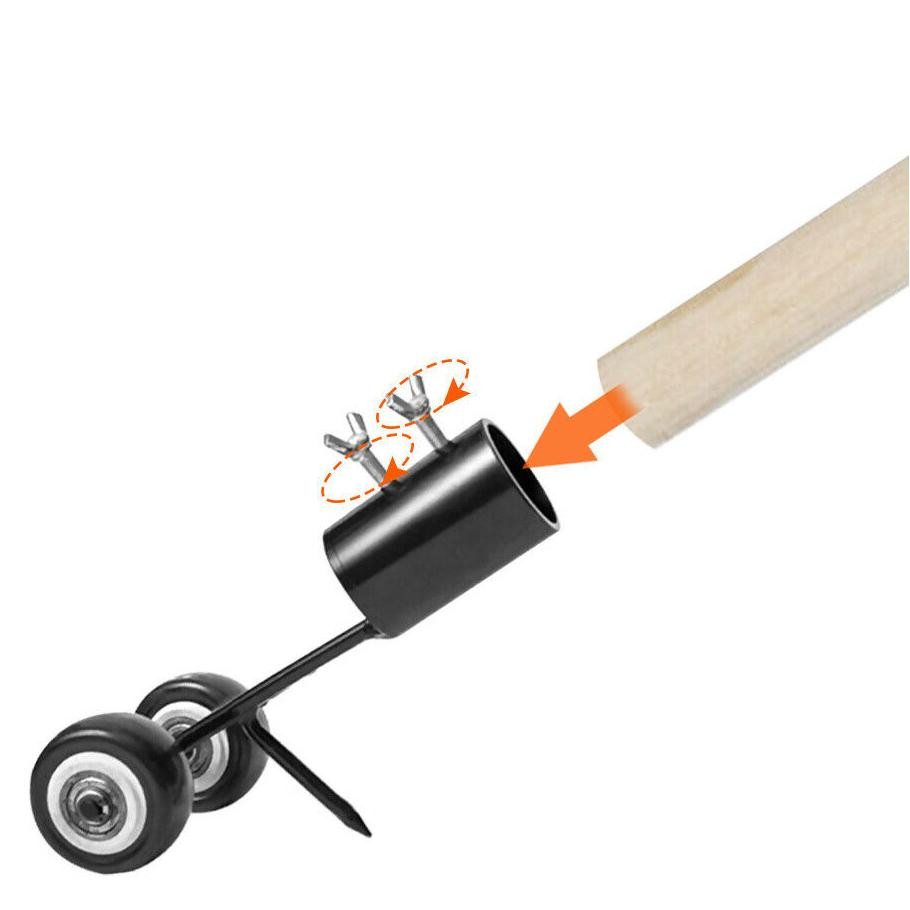 Weed Hook on Wheels for Shaft