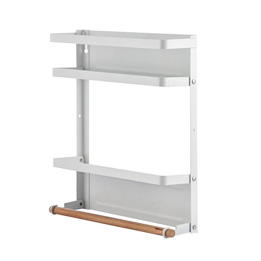 Scaffale magnetico con due ripiani