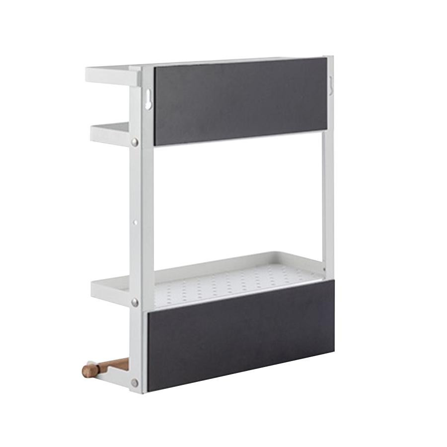Scaffale magnetico con due ripiani