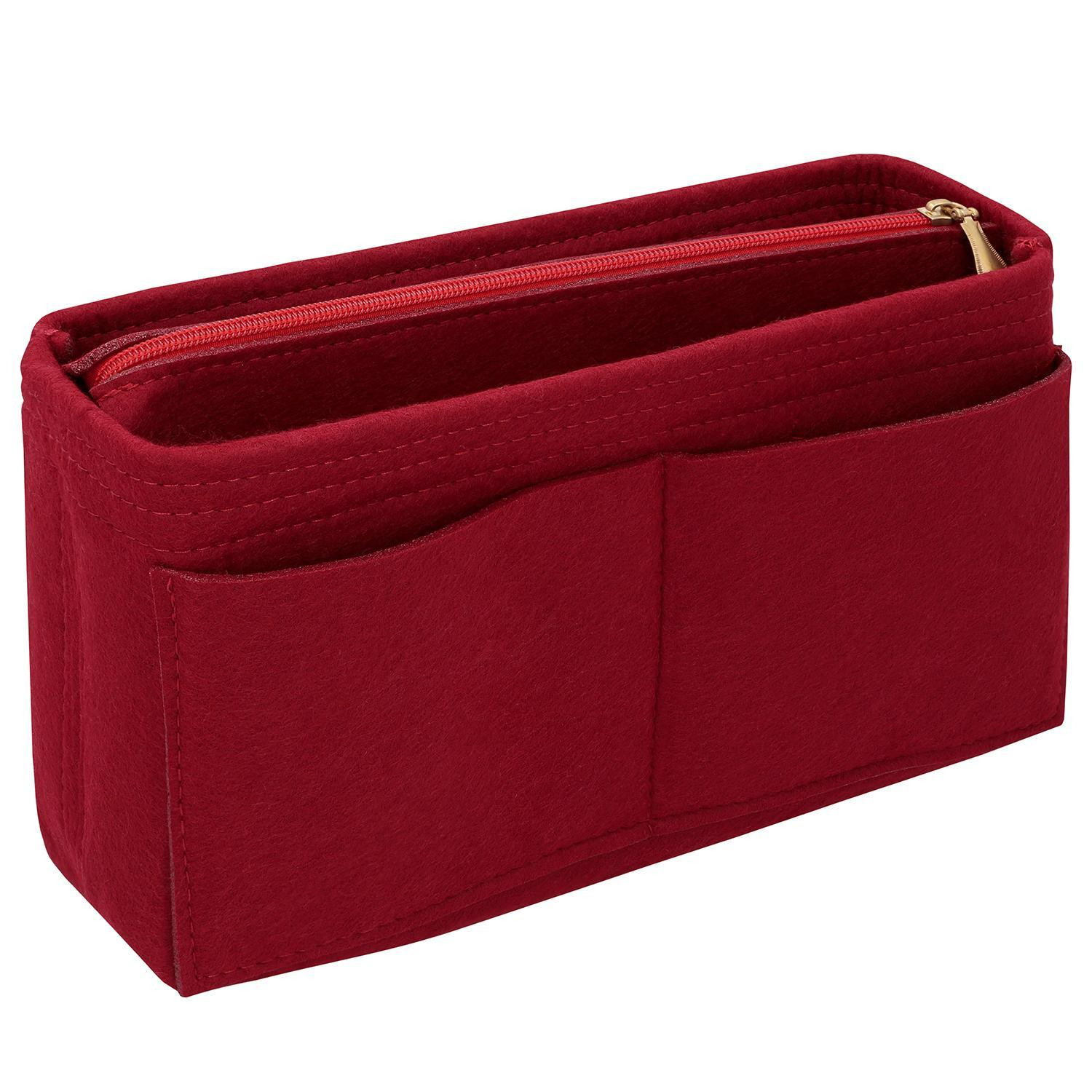 2x Inserti per Borse in Feltro - Rosso