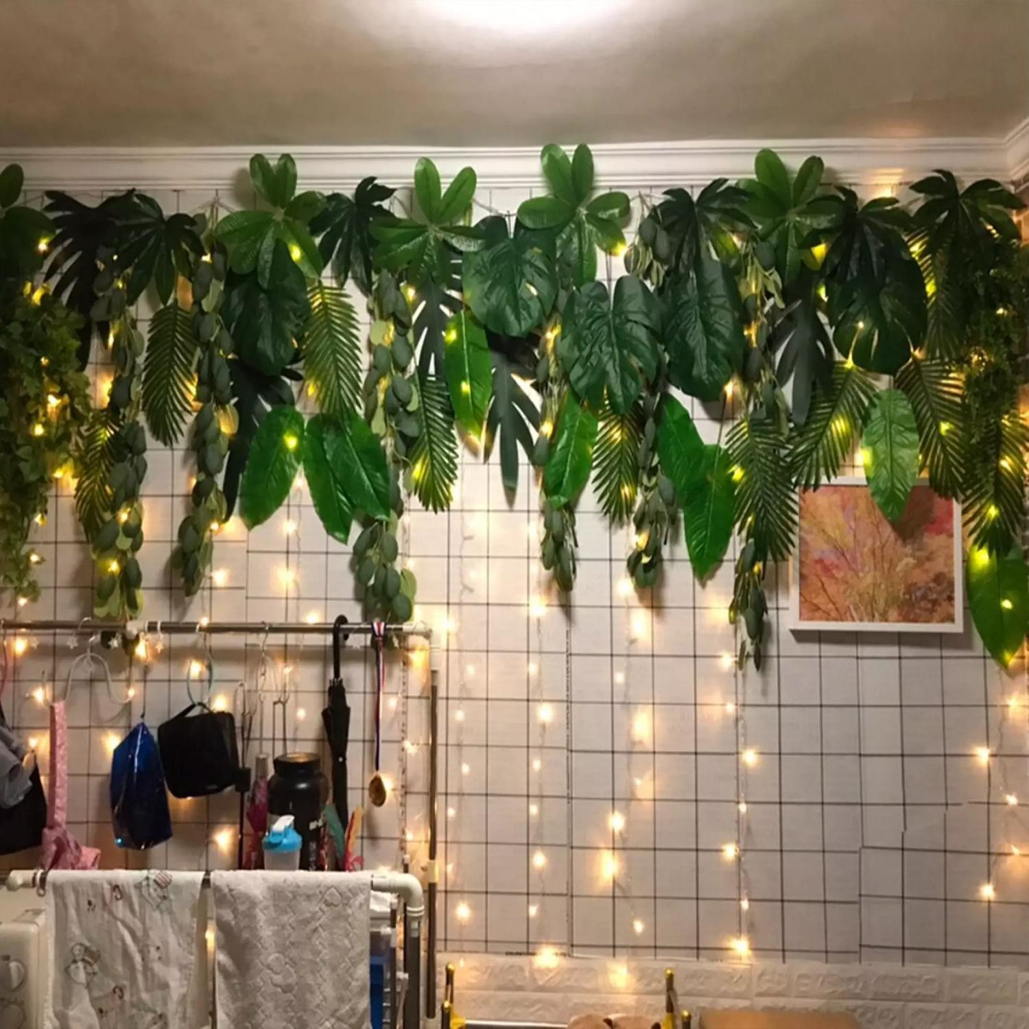 USB-powered LED Curtain - Warm Light