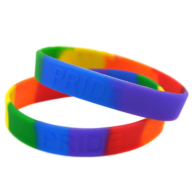2x Brazaletes, Orgullo - Arcoíris