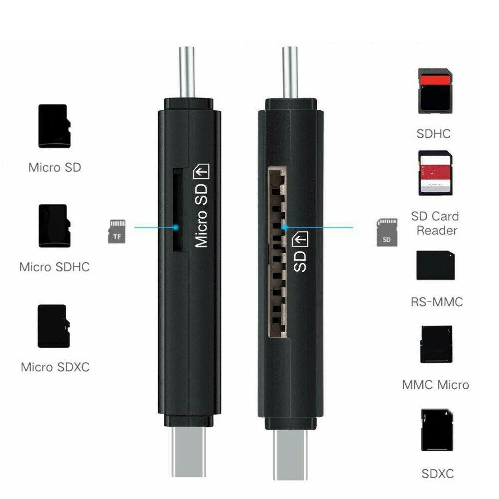 Kaartlezer - USB Type-C/USB 3.0