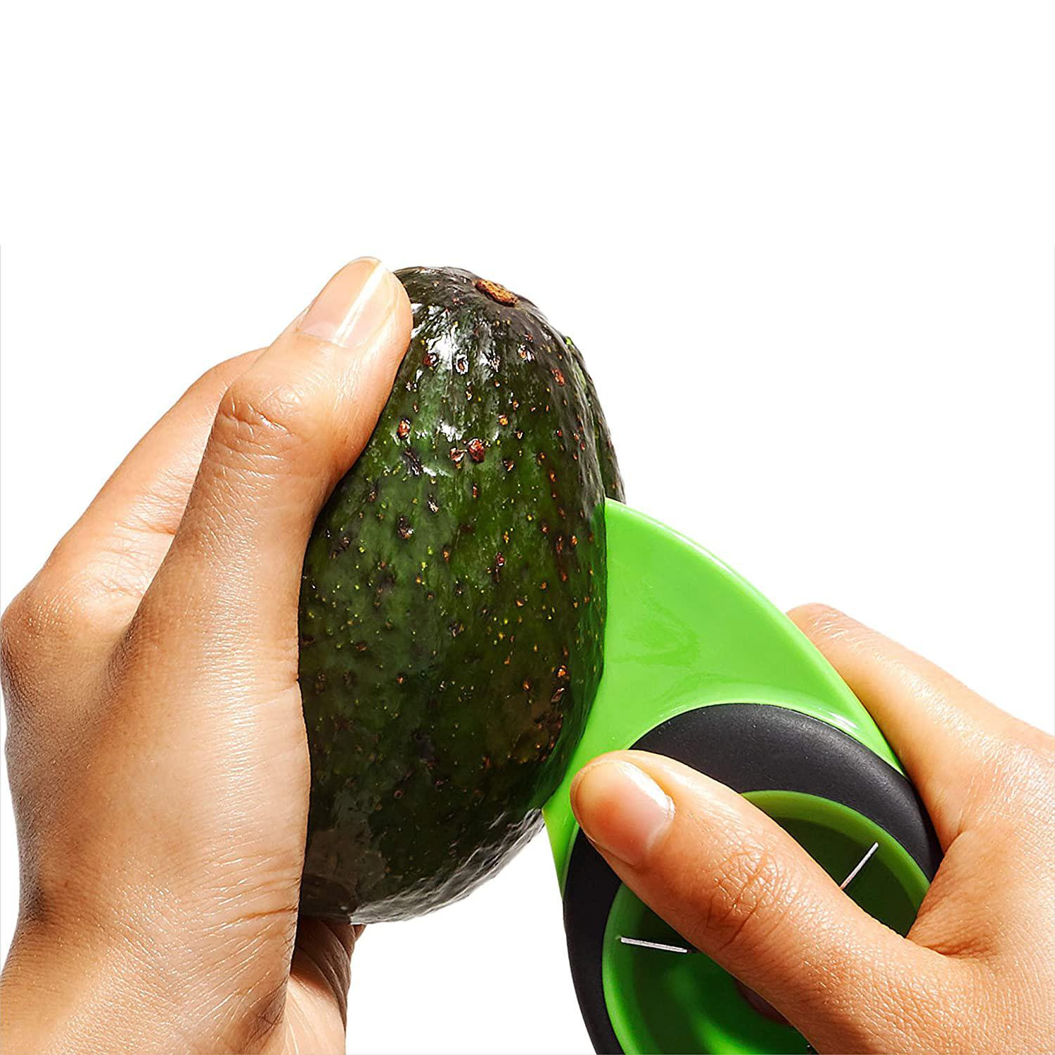 Trancheuse à avocat, 3-en-1 - Vert