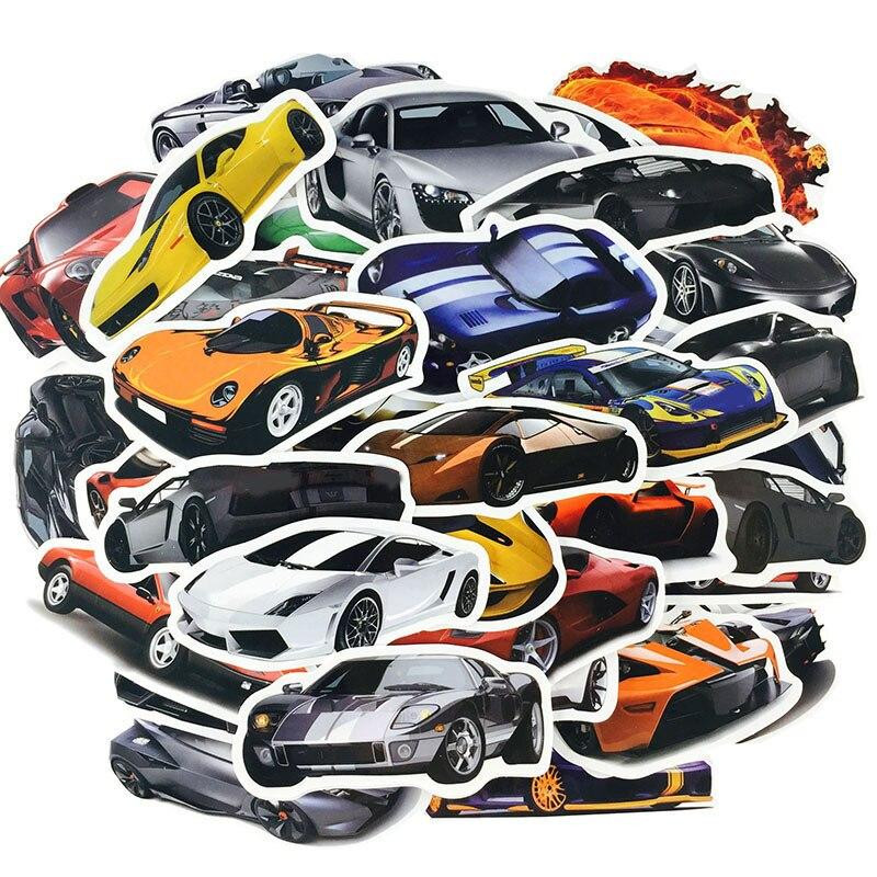 50 adesivi e decalcomanie - Auto