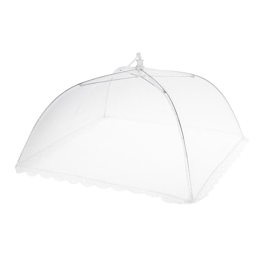 Pop-up voedselparaplu, mesh - wit
